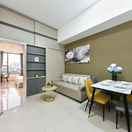 Macy Apt @ Rivergate - Infinity Pool. Center Ben Thanh Ho-Chi-Minh-Stadt Exterior foto