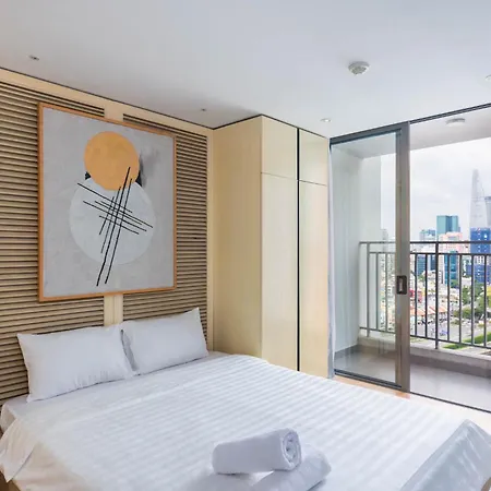 Macy Apt @ Rivergate - Infinity Pool. Center Ben Thanh Ho-Chi-Minh-Stadt Exterior foto